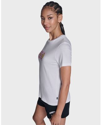 Women's Flower Grid T-Shirt