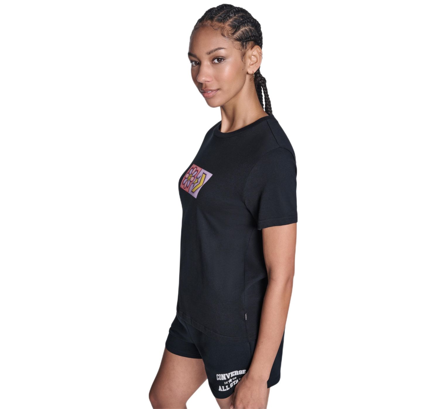 Women's Flower Grid T-Shirt