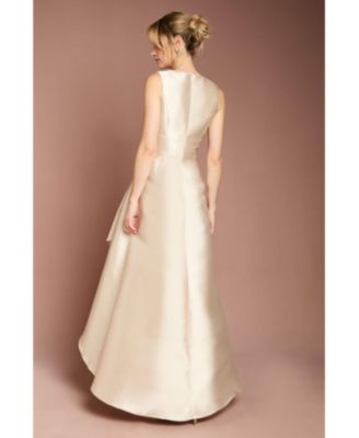 Women's Plunge Waterfall Maxi Dress