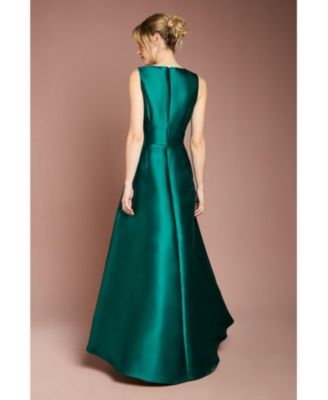 Women's Plunge Waterfall Maxi Dress