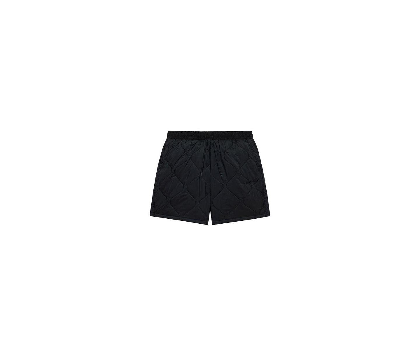 Мужские шорты Alpha Industries Relaxed Quilted Short, цвет: Чёрный — фото 3