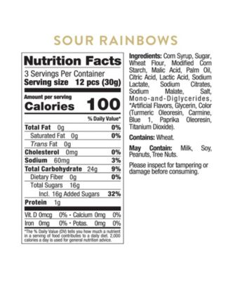 Easter Chick Sour Rainbows Cube Kit, 3-PC.