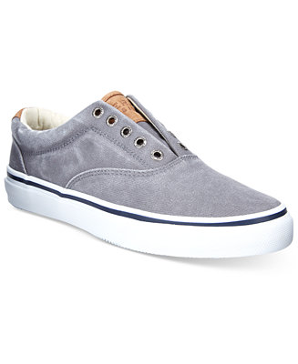 Sperry Men&#39;s Striper Washed Sneakers - All Men&#39;s Shoes ...