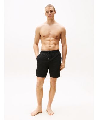 Men's Long Drawstring 7" Swim Trunks