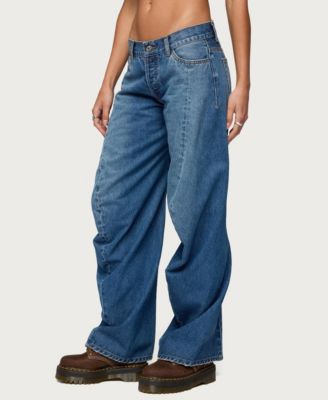 Women's Maiah Low Rise Barrel Jeans