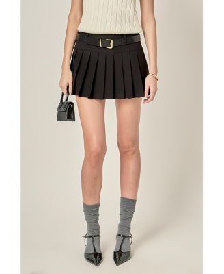 Women's Pleated Skort
