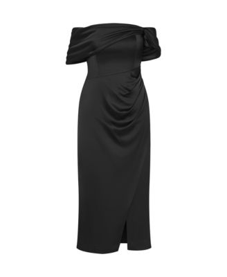 Women's Plus Size Paloma Off Shoulder Maxi Dress