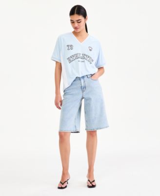 Women's Baggy Denim Shorts