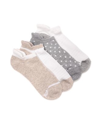 Women's Dream Step Sporty Low Cut Ankle Socks, 4 Pair Pack