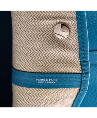 36 Garden Party Tote Leather