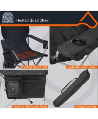Heated Deluxe Quad Chair
