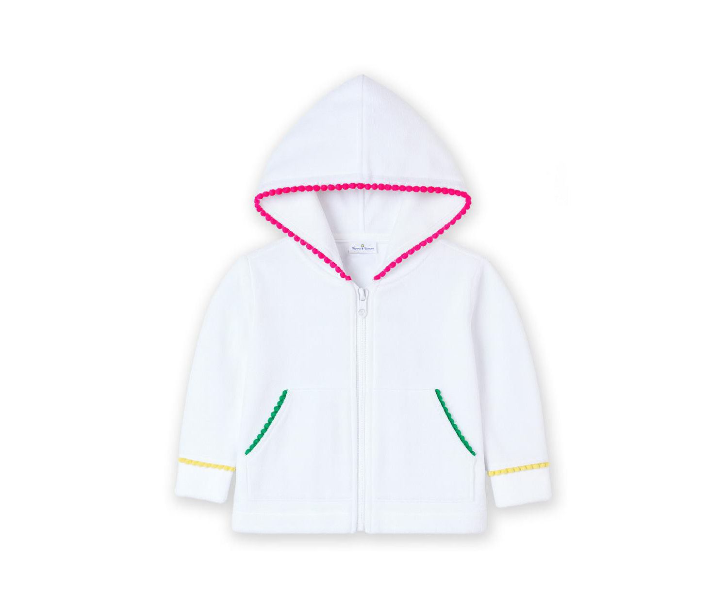 Big Girl Terry Hoodie With Pom