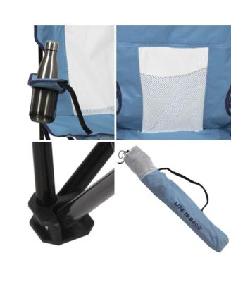 Life is Good Mesh Back Quad Chair