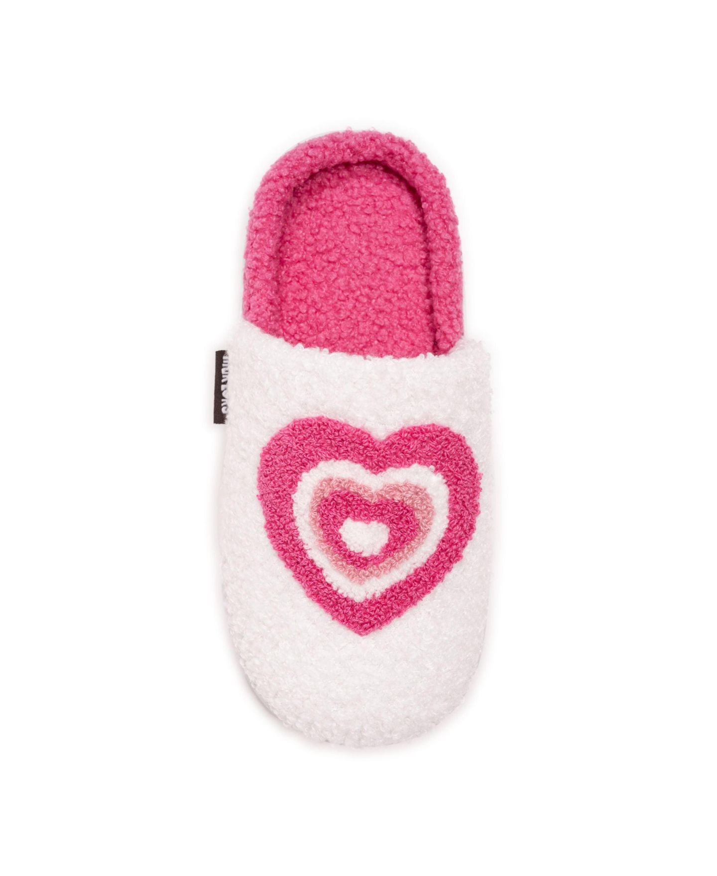 Женские тапочки MUK LUKS Novelty Scuff Slippers, цвет: Розовый — фото 4