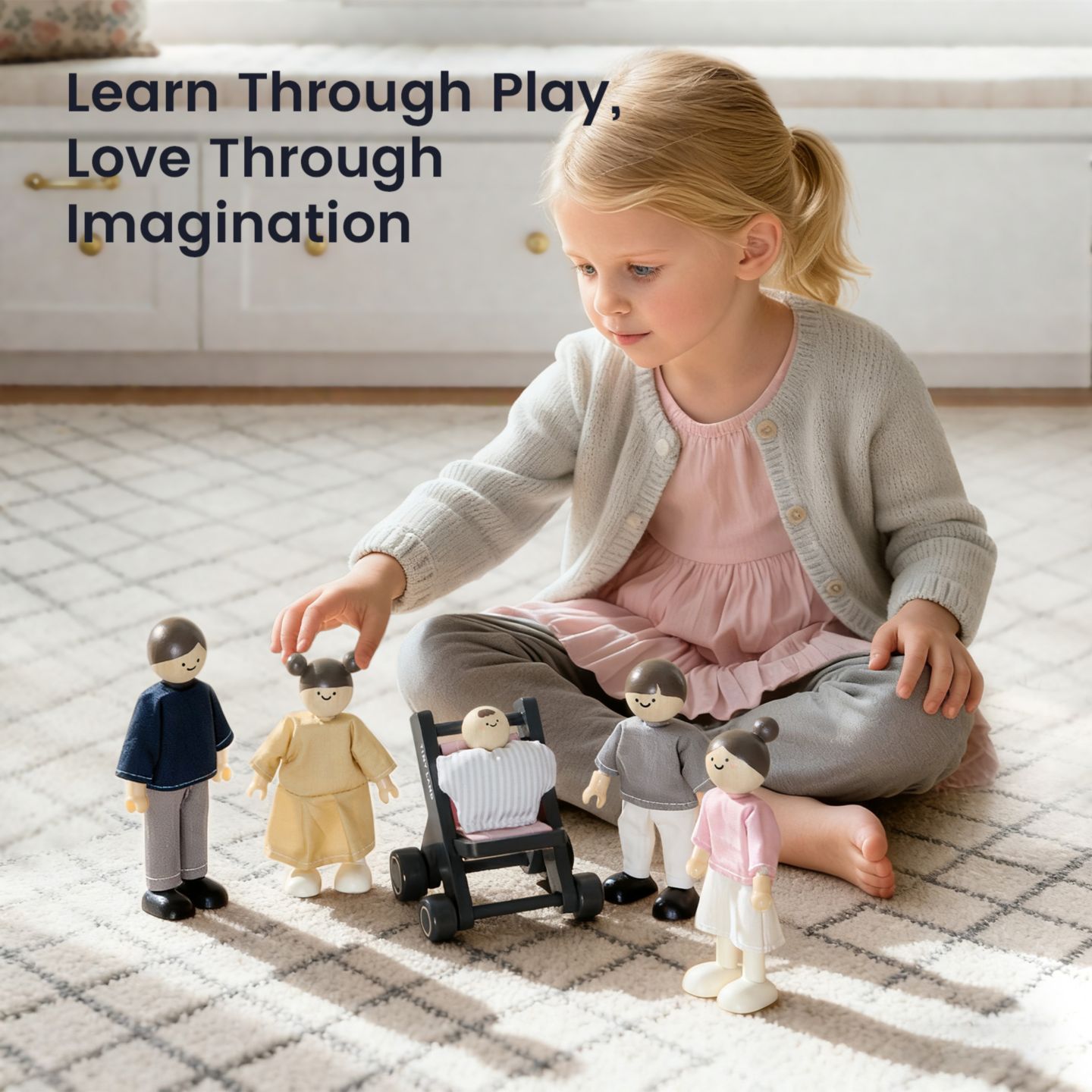 Набор гибких мини-кукол Tiny Land, 6 шт., 4.6 дюйма, от 3 лет — фото 4