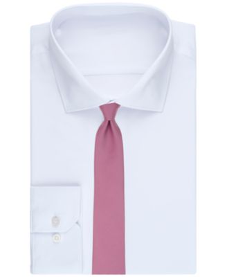 Men's Modern Solid Slim Tie