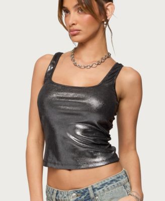 Women's Laidie Metallic Tank Top