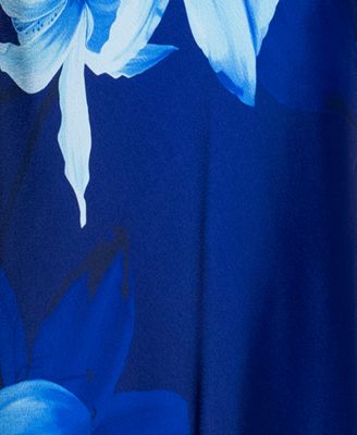 Women's Halter Neck Floral Print Gown