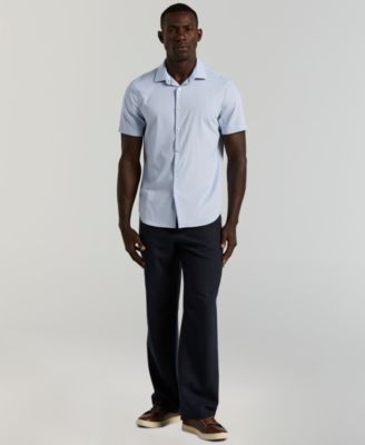 Men's Slim-Fit Short-Sleeve Shirt