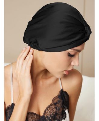 Pure Silk Knot-Front Hair Bonnet