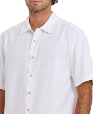 Quiksilver Men's Tahiti Palms Short-Sleeve Shirt