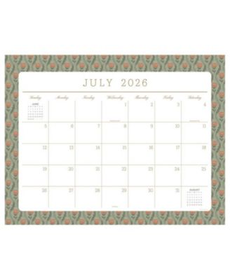 July 2026 - June 2027 Artisan Legacy Large Desk Pad Monthly Blotter Calendar