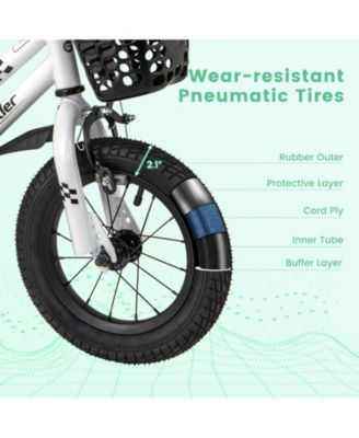 Kids Bike Children Bicycle with Training Wheels for 3-4 Years