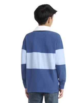 Boys' 8-20 Timeless Rugby Long-Sleeve Polo Shirt