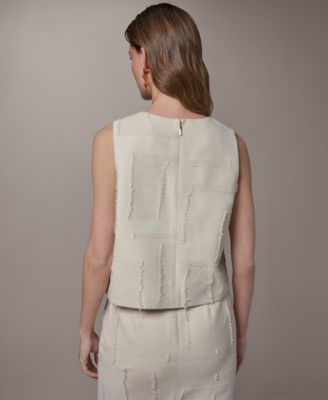 Women's Side Slit Crop Top