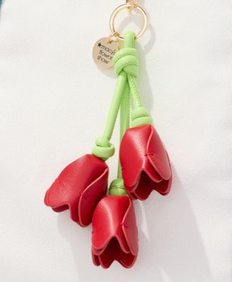 Flower Show Red Tulip Bag Charm