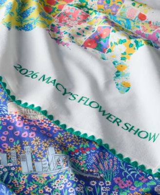 Flower Show 2-Pc. Scenic Print Tea Towel Set