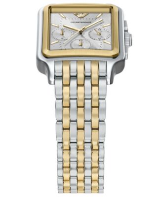 Men's Quartz Chronograph Two-Tone Stainless Steel Watch, 38mm