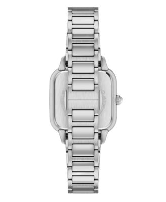 Women's Quartz Three-Hand Silver Stainless Steel Watch, 35mm