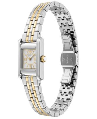 Women's Quartz Two-Hand Two-Tone Stainless Steel Watch, 26mm