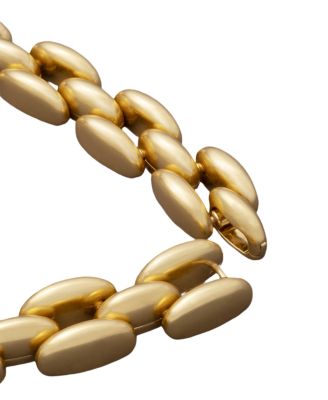 Gold-Tone Chunky Link Collar Necklace