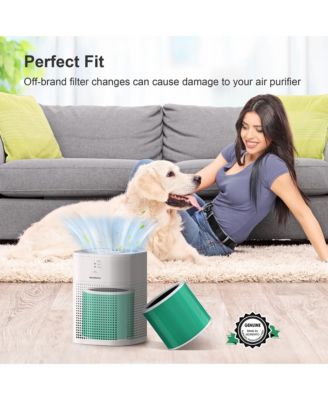 HY1800 Genuine Air Purifier Replacement Filter, H13 HEPA Filter for HY1800 Air Purifer, Efficiency Activated Carbon, 2 Pack, Original Version
