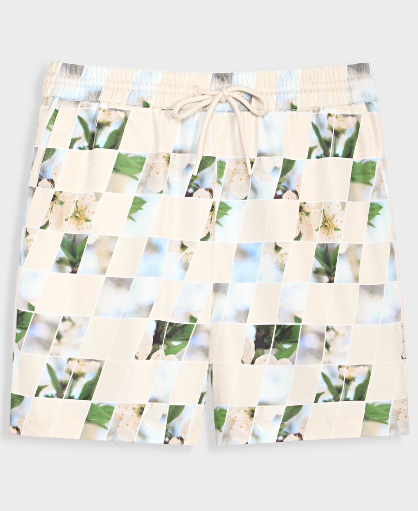 Мужские шорты Mode of One Floral Blocks 6-1/2" Pull-On, цвет: Состаренный кремовый — фото 6