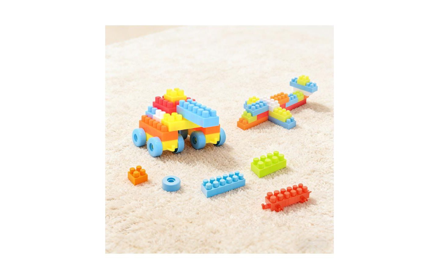 Детские конструкторы Slickblue Stem 150-Piece Building Blocks Set, Ages 3+, цвет: Разноцветный — фото 2
