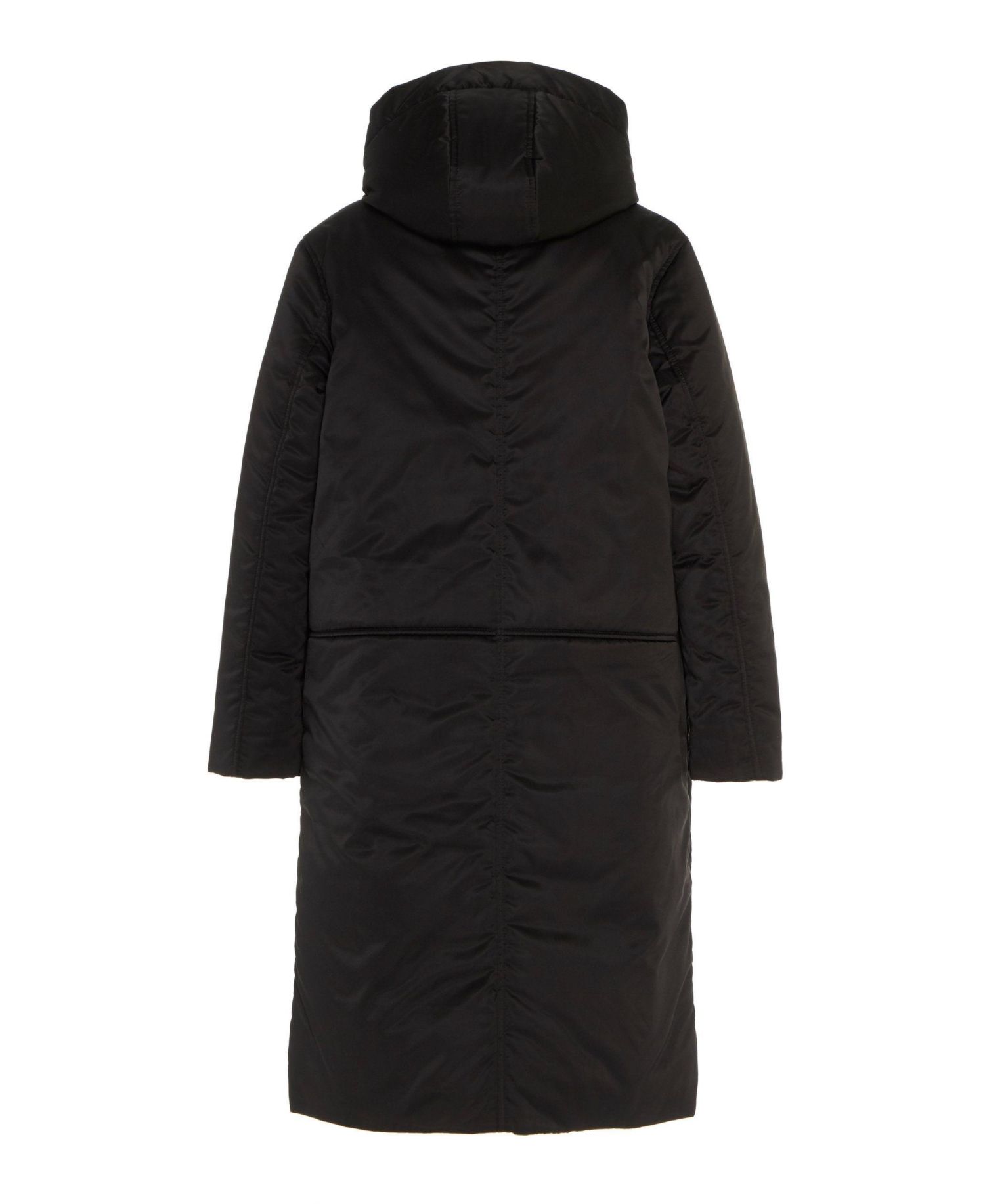 Women's Sustainable Reversible Satin Down Coat