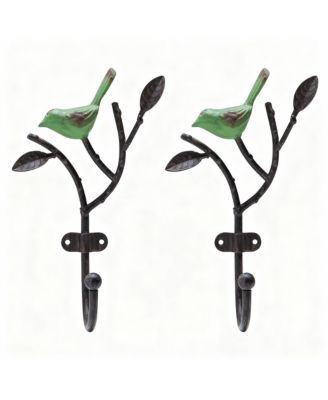 Vintage Metal Bird Hooks for Coats, Hats, Towels - Shabby Chic Decor