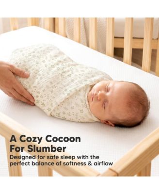 3-Pack Lyra Muslin Swaddle Blankets for Newborns, Large Cotton Nursery Baby Blankets, Soft & Breathable