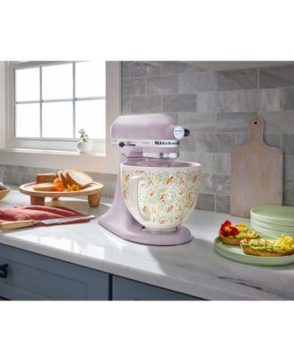 Ceramic 5-Quart Wildflower Mixing Bowl