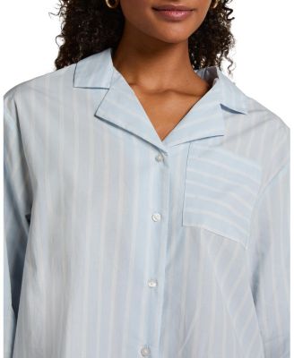 Hunkemoller Women's Woven Cotton Stripe Jacket
