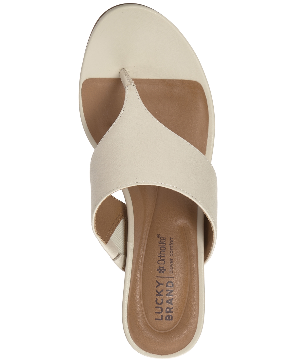 Lucky Brand Women's Libbie Thong Platform Wedge Sandals