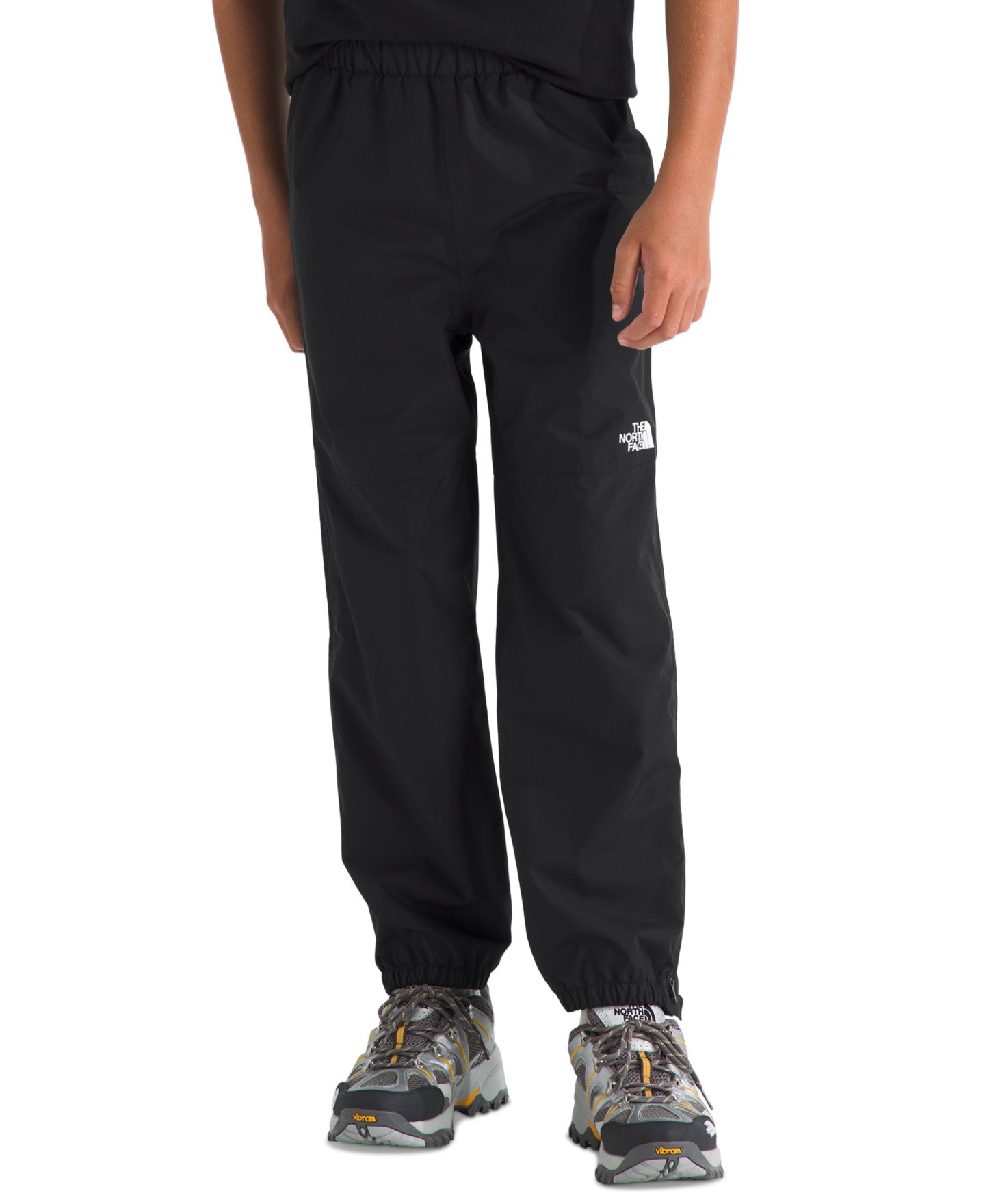 Детские дождевые брюки The North Face Antora на резинке, 6-16, цвет: Чёрный — фото 1