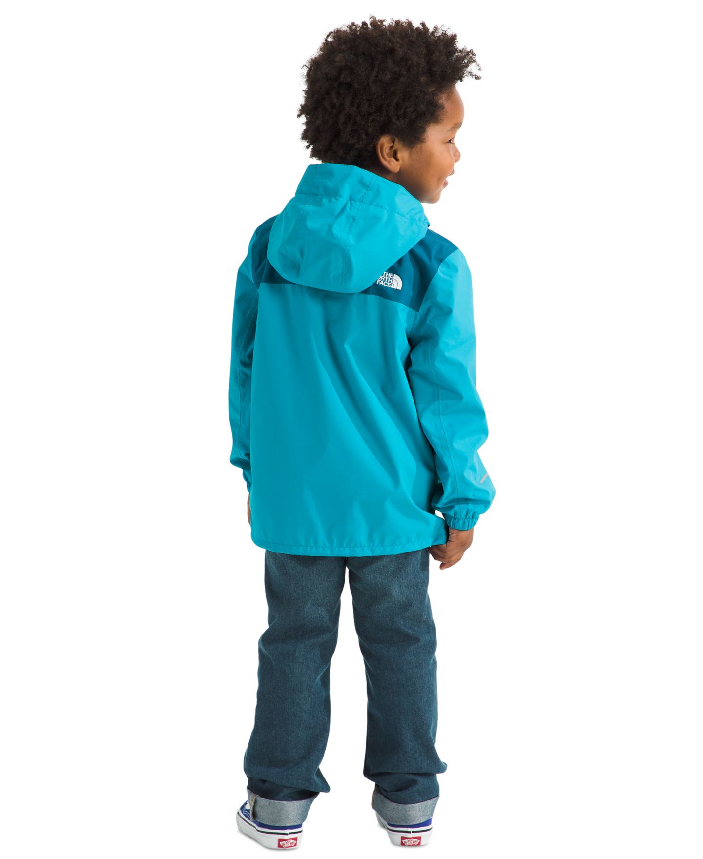 Детская куртка-дождевик The North Face Antora, 2T-7, цвет: Синий / Сумеречный синий — фото 4