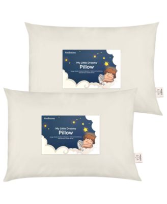 Toddler Pillow, Soft Organic Cotton Pillows for Sleeping, 13X18 Pillow