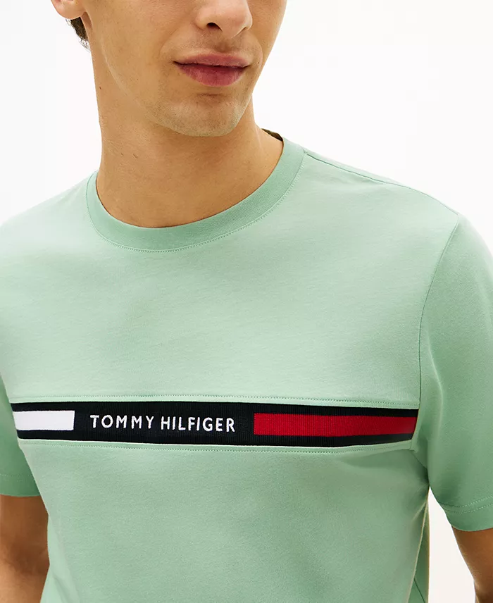 Men's Chest Insert Logo Short-Sleeve T-Shirt - thumbnail 5