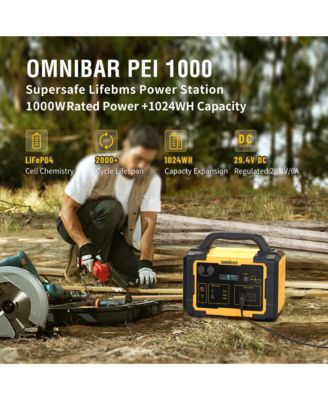 Portable Power Station  Solar Generator with AC Outlet