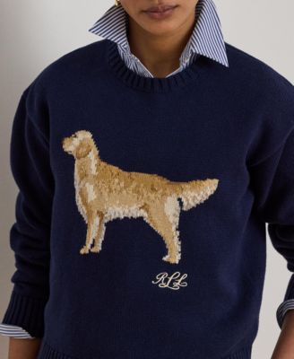 Women's Cotton Dog  Sweater